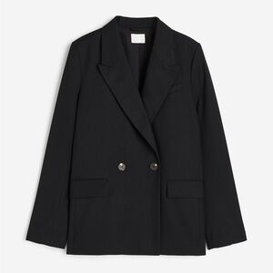 Oversized double-breasted blazer